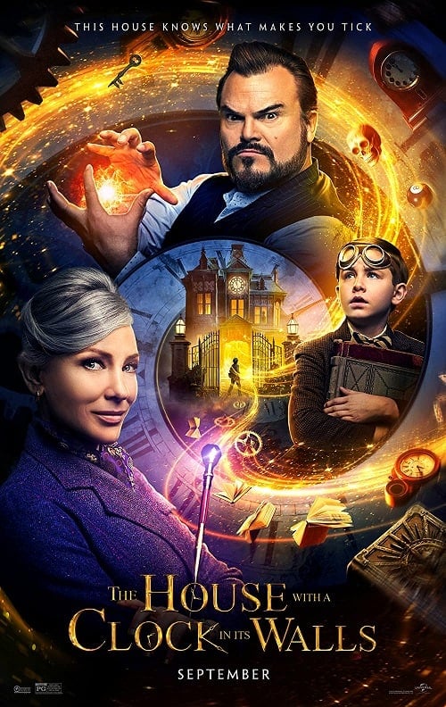 ดูหนังออนไลน์ฟรี The House with a Clock in Its Walls (2018) บ้านเวทมนตร์และนาฬิกาอาถรรพ์
