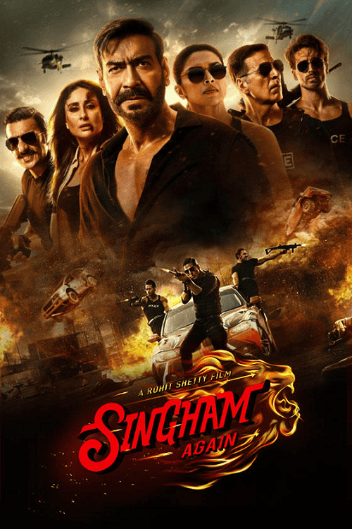 ดูหนังออนไลน์ฟรี Singham Again (2024) สิงห์คำ อะเกน
