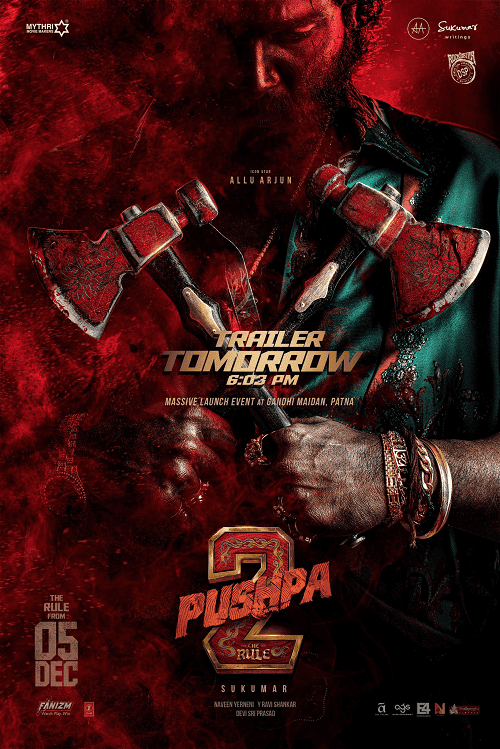 ดูหนังออนไลน์ฟรี Pushpa The Rule Part 2 (2024) พุชป้า กฎเหล็ก